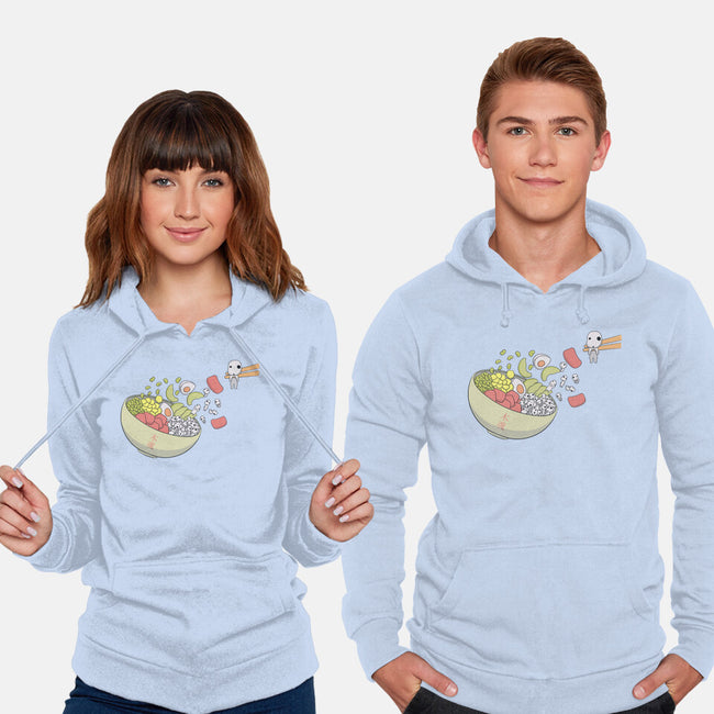 Kodama Poke-Unisex-Pullover-Sweatshirt-Claudia