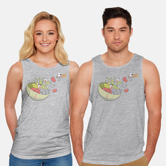 Kodama Poke-Unisex-Basic-Tank-Claudia