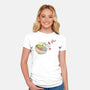 Kodama Poke-Womens-Fitted-Tee-Claudia