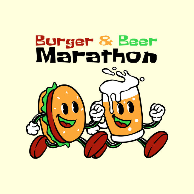 Burger And Beer Marathon-Mens-Premium-Tee-naomori