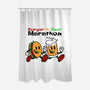 Burger And Beer Marathon-None-Polyester-Shower Curtain-naomori