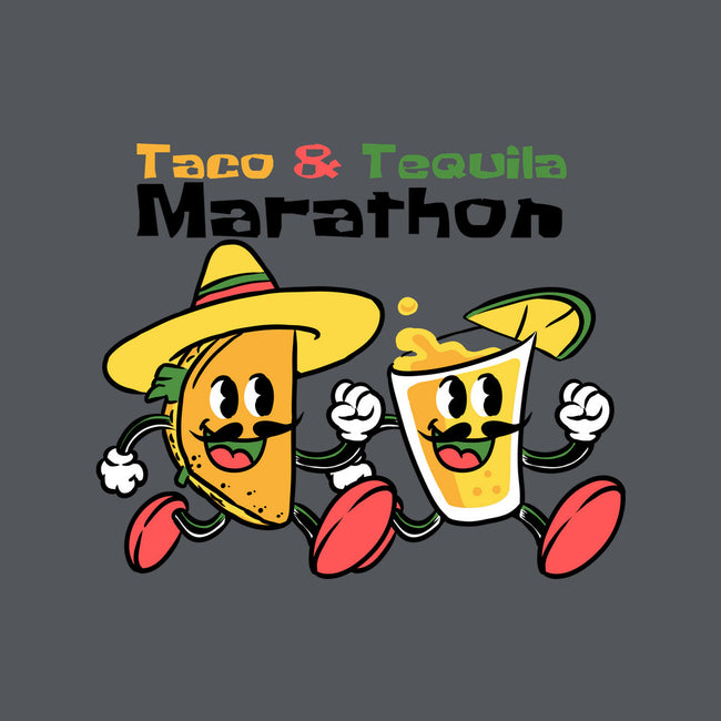 Taco And Tequila Marathon-None-Removable Cover-Throw Pillow-naomori