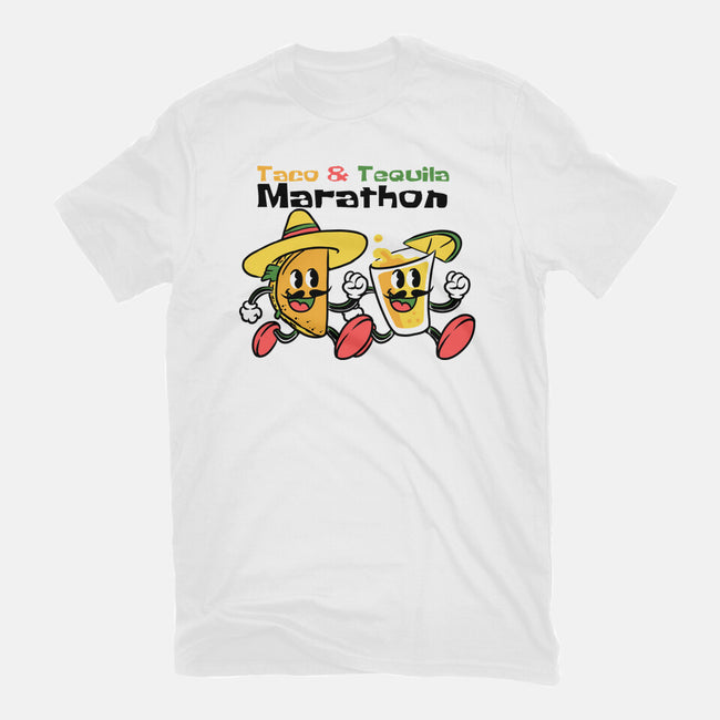 Taco And Tequila Marathon-Womens-Basic-Tee-naomori