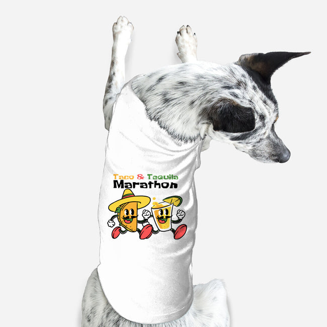 Taco And Tequila Marathon-Dog-Basic-Pet Tank-naomori