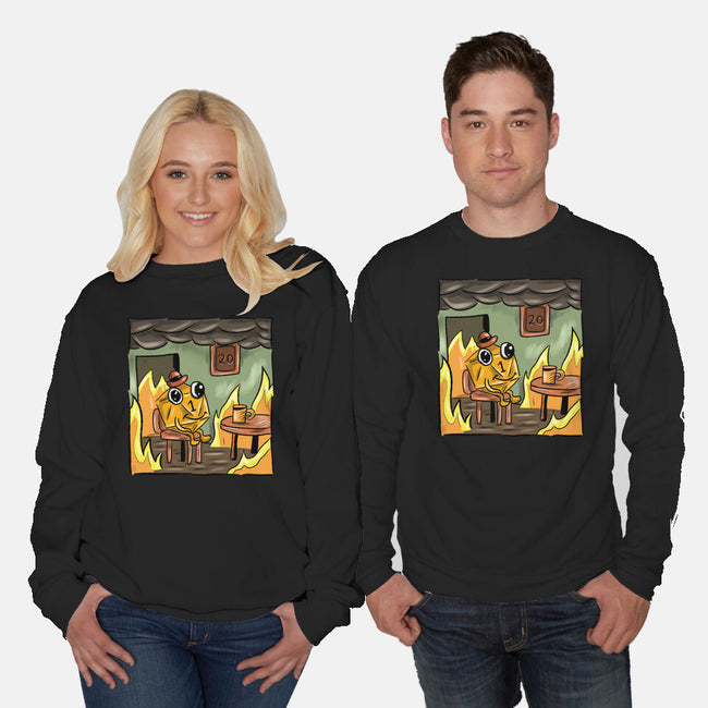 Bad Dice-Unisex-Crew Neck-Sweatshirt-nickzzarto