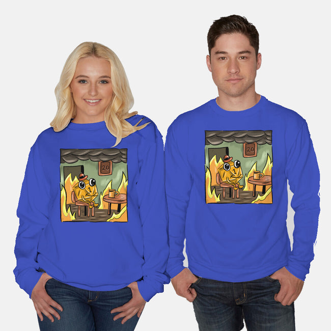 Bad Dice-Unisex-Crew Neck-Sweatshirt-nickzzarto