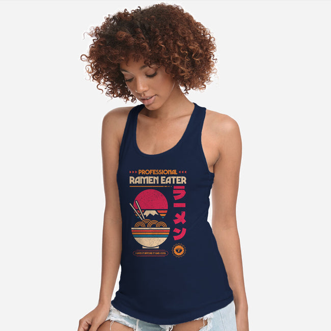 Professional Ramen Eater-Womens-Racerback-Tank-sachpica