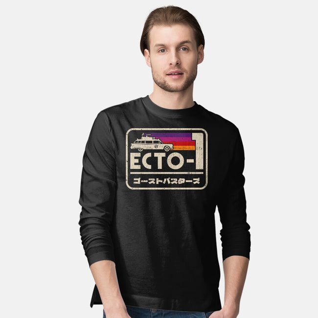 Iconic Ecto-1-Mens-Long Sleeved-Tee-sachpica