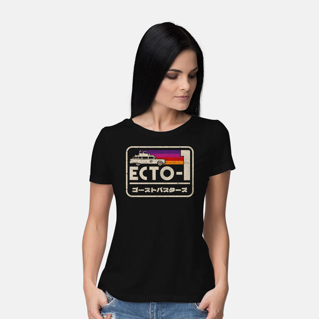 Iconic Ecto-1-Womens-Basic-Tee-sachpica