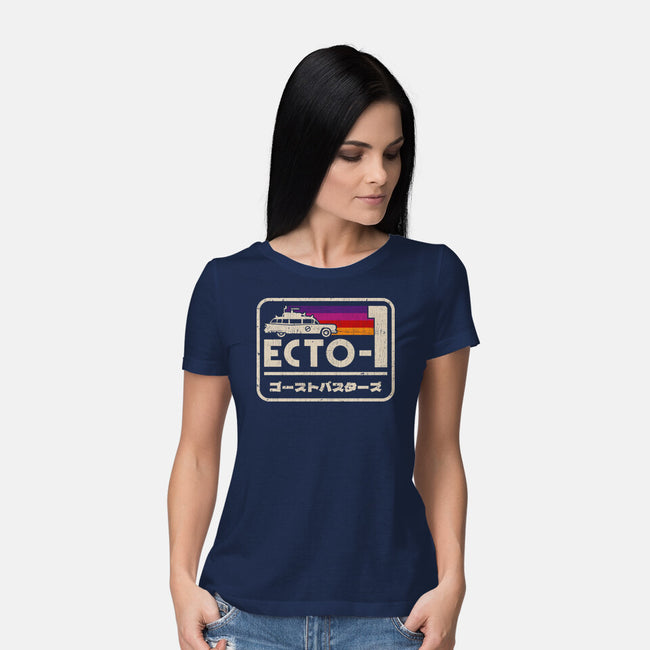 Iconic Ecto-1-Womens-Basic-Tee-sachpica