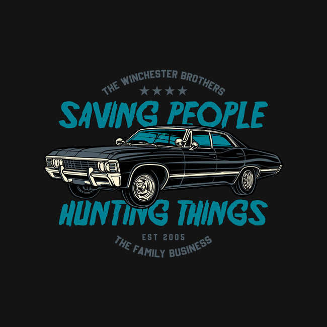 Saving People And Hunting Things-None-Polyester-Shower Curtain-gorillafamstudio