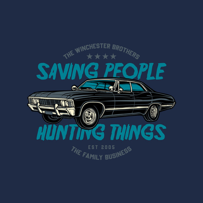 Saving People And Hunting Things-None-Polyester-Shower Curtain-gorillafamstudio