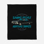 Saving People And Hunting Things-None-Fleece-Blanket-gorillafamstudio