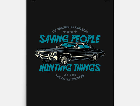 Saving People And Hunting Things