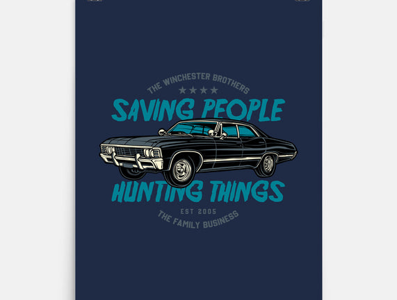 Saving People And Hunting Things