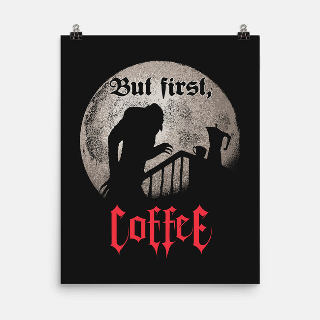 Coffee Sucker-None-Matte-Poster-Tronyx79