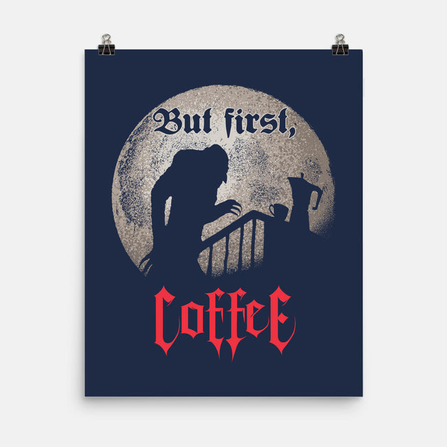 Coffee Sucker-None-Matte-Poster-Tronyx79