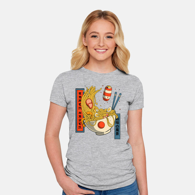 Ramen Haven-Womens-Fitted-Tee-leepianti