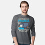 Penguin Overthinking In Progress-Mens-Long Sleeved-Tee-NemiMakeit