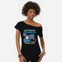 Penguin Overthinking In Progress-Womens-Off Shoulder-Tee-NemiMakeit