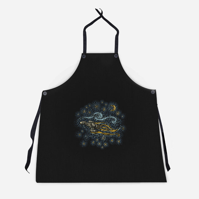 Shiny Night-Unisex-Kitchen-Apron-kg07