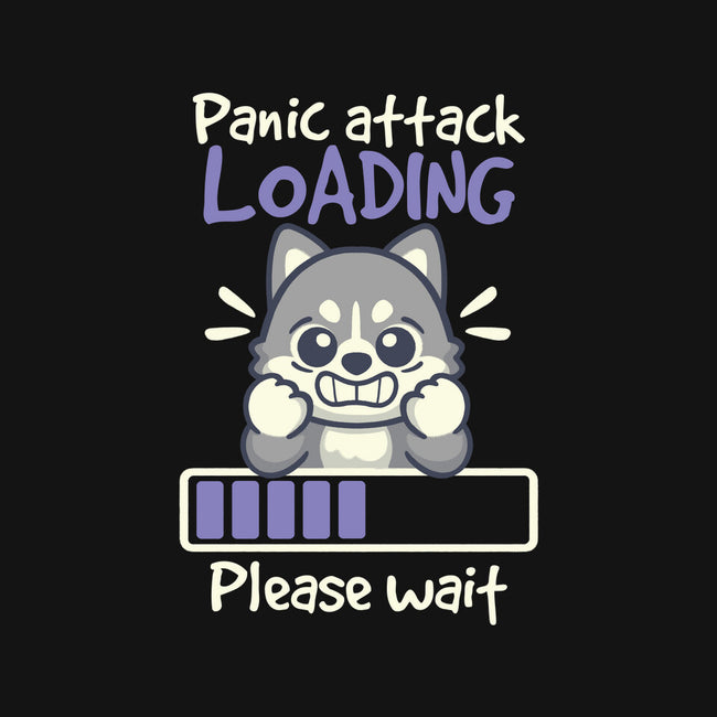 Panic Attack Loading-Unisex-Baseball-Tee-NemiMakeit