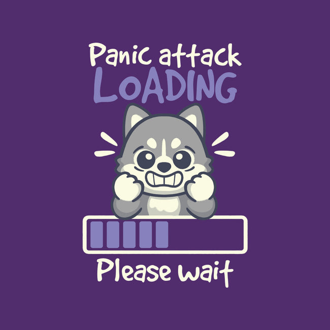 Panic Attack Loading-Womens-Off Shoulder-Sweatshirt-NemiMakeit