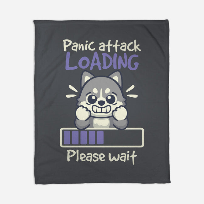 Panic Attack Loading-None-Fleece-Blanket-NemiMakeit