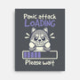 Panic Attack Loading-None-Stretched-Canvas-NemiMakeit