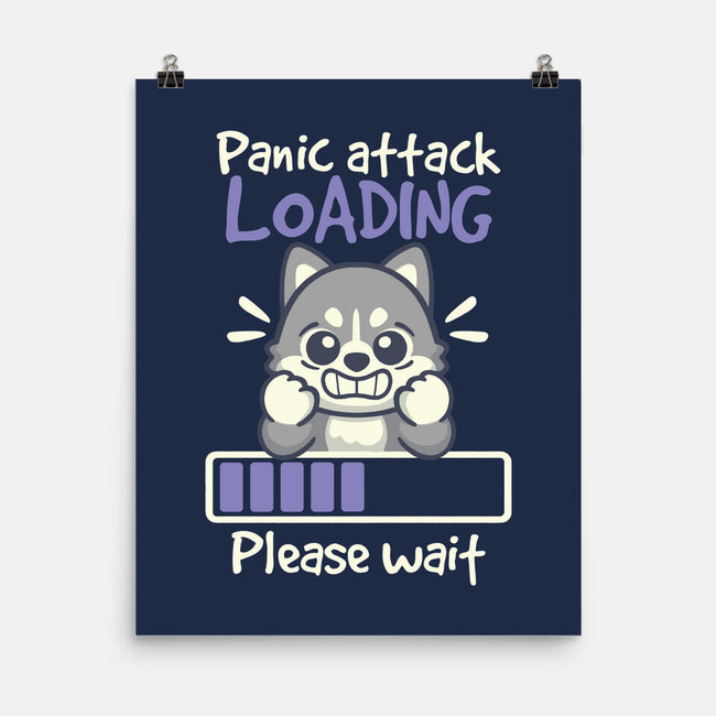 Panic Attack Loading-None-Matte-Poster-NemiMakeit