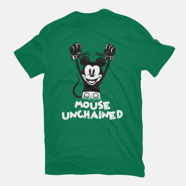 Mouse Unchained-Womens-Fitted-Tee-zascanauta