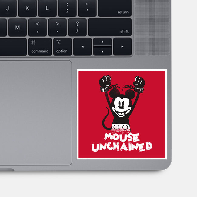 Mouse Unchained-None-Glossy-Sticker-zascanauta