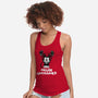 Mouse Unchained-Womens-Racerback-Tank-zascanauta