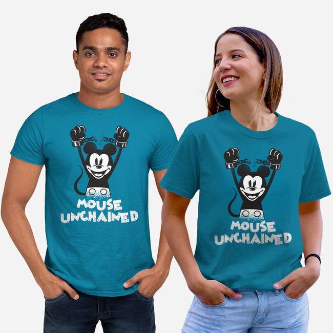 Mouse Unchained-Unisex-Basic-Tee-zascanauta