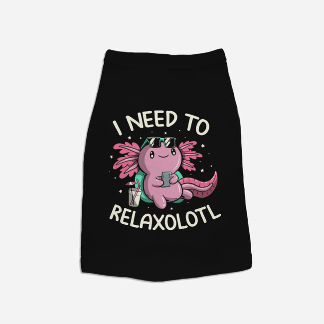 I Need To Relaxalotl-Cat-Basic-Pet Tank-koalastudio