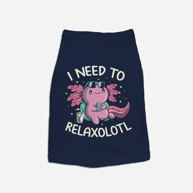 I Need To Relaxalotl-Cat-Basic-Pet Tank-koalastudio