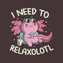 I Need To Relaxalotl-None-Glossy-Sticker-koalastudio