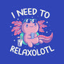 I Need To Relaxalotl-None-Adjustable Tote-Bag-koalastudio