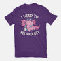 I Need To Relaxalotl-Womens-Fitted-Tee-koalastudio