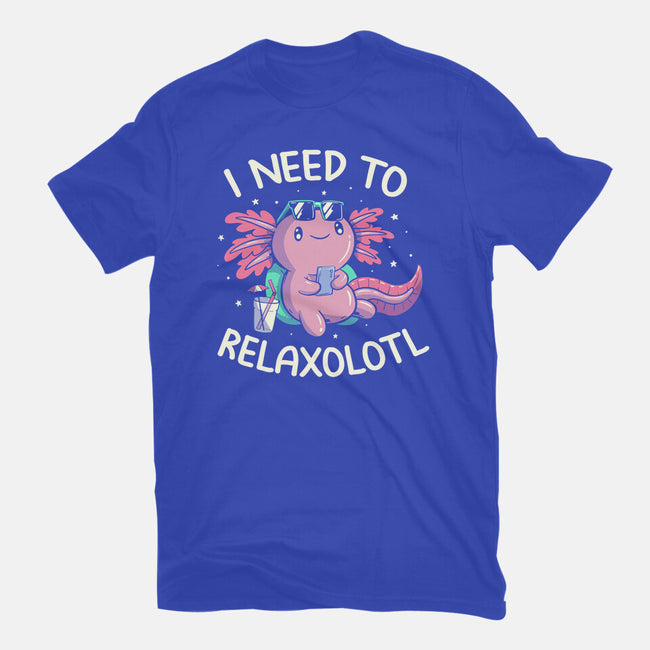 I Need To Relaxalotl-Mens-Premium-Tee-koalastudio