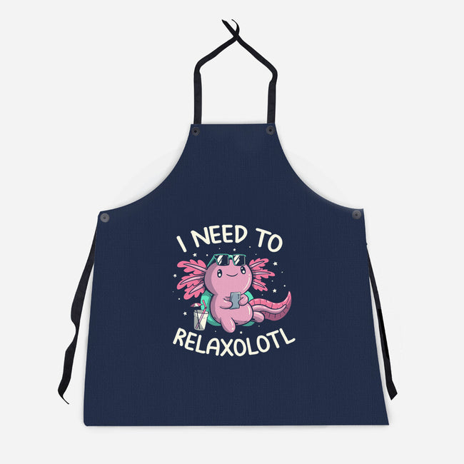 I Need To Relaxalotl-Unisex-Kitchen-Apron-koalastudio