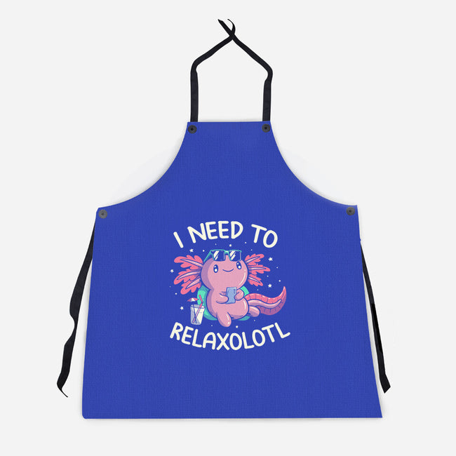 I Need To Relaxalotl-Unisex-Kitchen-Apron-koalastudio