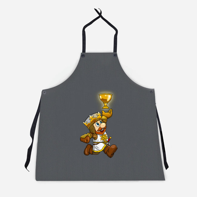 Super Grail Bros-Unisex-Kitchen-Apron-drbutler