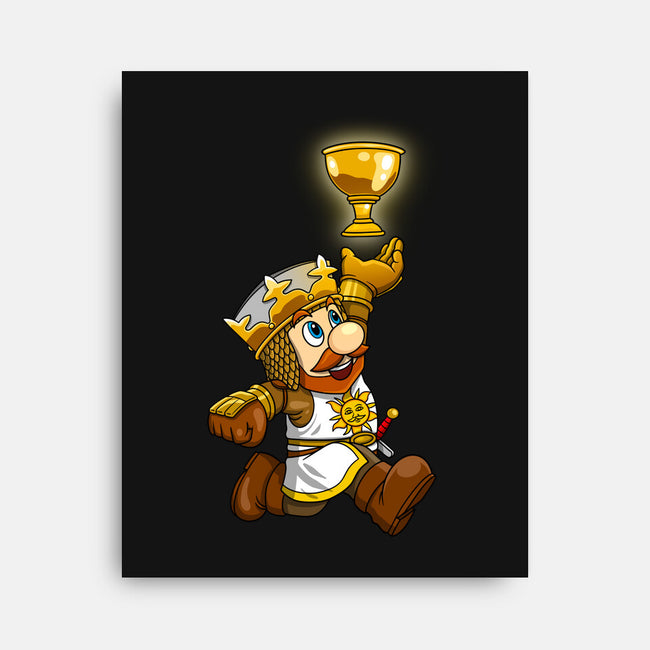 Super Grail Bros-None-Stretched-Canvas-drbutler