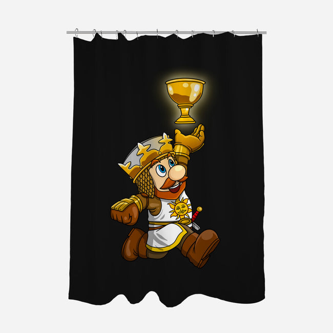 Super Grail Bros-None-Polyester-Shower Curtain-drbutler