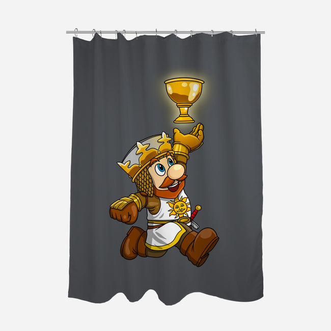 Super Grail Bros-None-Polyester-Shower Curtain-drbutler