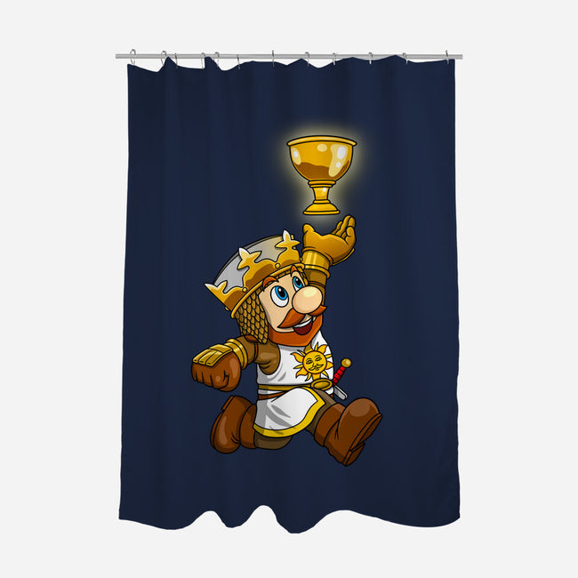 Super Grail Bros-None-Polyester-Shower Curtain-drbutler