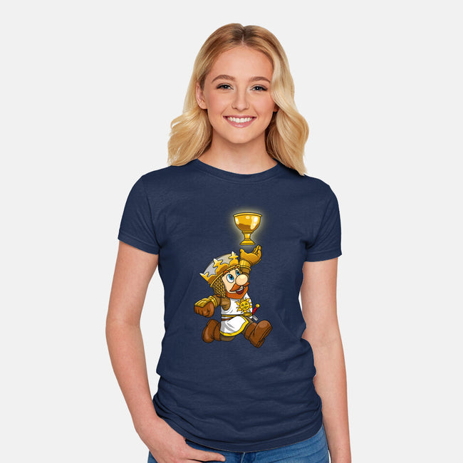 Super Grail Bros-Womens-Fitted-Tee-drbutler