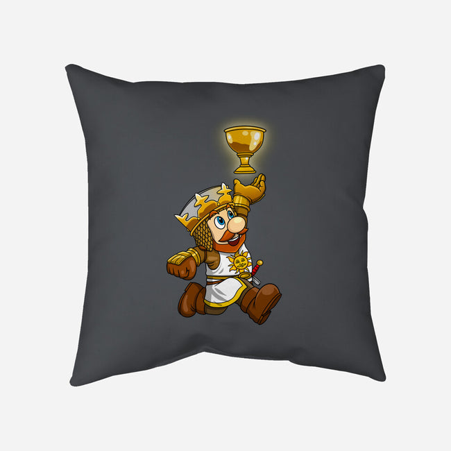 Super Grail Bros-None-Removable Cover-Throw Pillow-drbutler