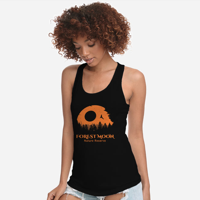 Forest Moon Nature Reserve-Womens-Racerback-Tank-drbutler